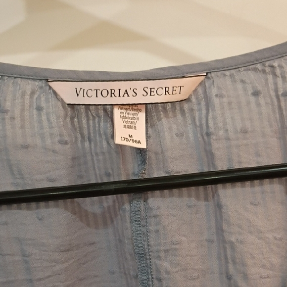 Victoria's Secret Light Blue Tunic with Lace Detail - Picture 3 of 4